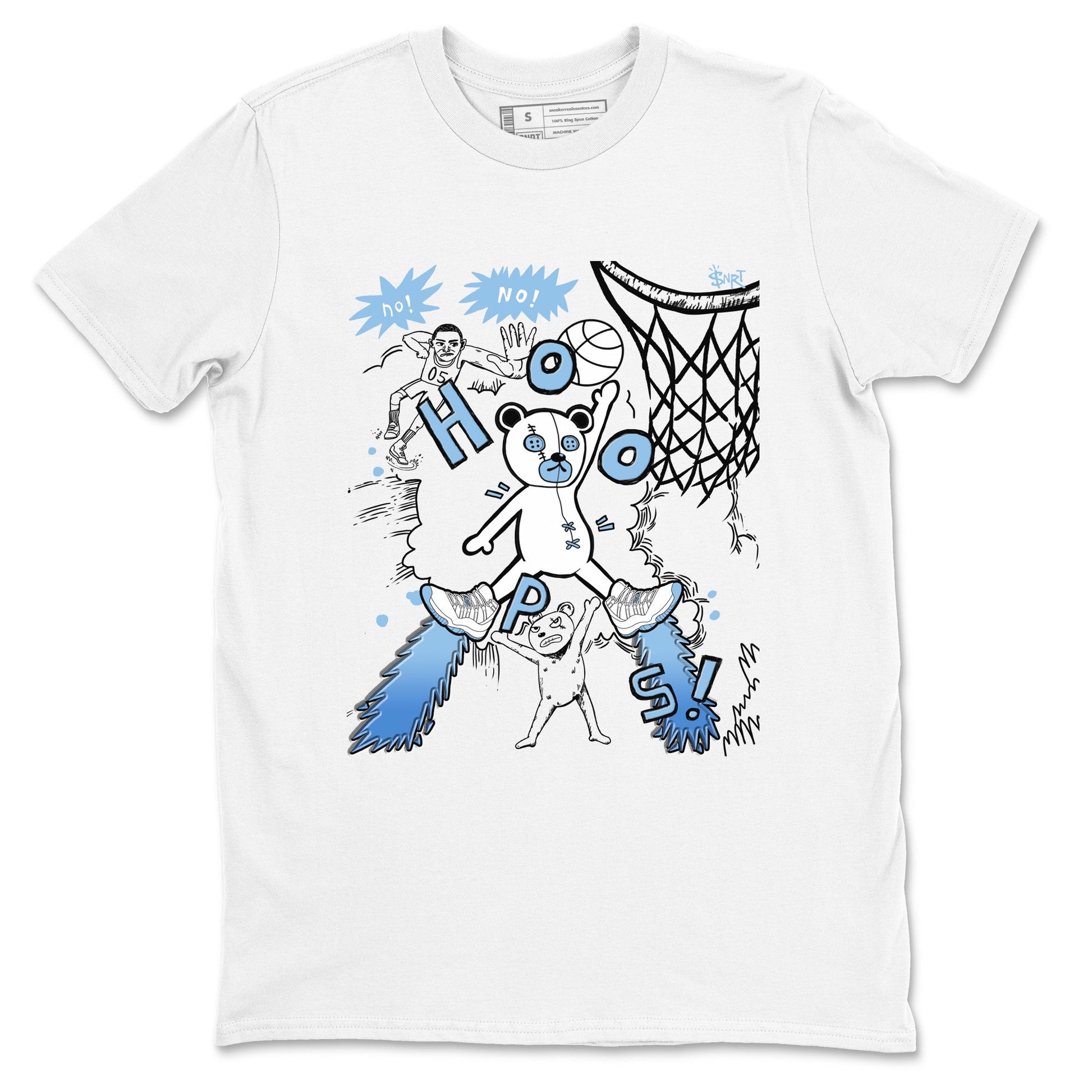 11s Legend Blue shirts to match jordans Stop The Bear best t shirts to wear with jordans AJ11 Retro Legend Blue match shoes to clothes SNRT Sneaker Tees unisex cotton White 2 shirts
