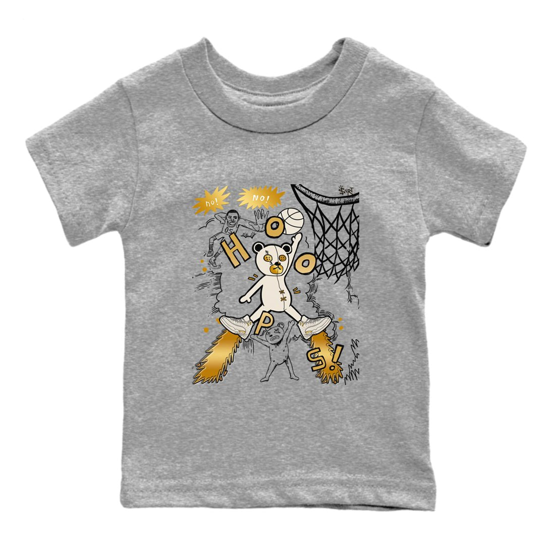 12s Phantom shirts to match jordans Stop The Bear sneaker match tees Air Jordan 12 WMNS Phantom match shoes to clothes SNRT Sneaker Tees Youth Baby Heather Grey 2 tee