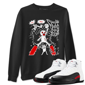 AJ12 Taxi Flip shirt to match jordans Stop The Bear sneaker tees AJ12 Taxi Flip SNRT Sneaker Release Tees unisex cotton Black 1 crew neck shirt