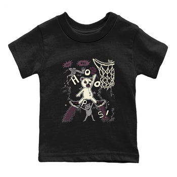 AJ3 A Ma Maniere x Black shirts to match jordans Stop The Bear sneaker match tees A Ma Maniere x Air Jordan 3 “Black” SNRT Sneaker Tees streetwear brand Baby and Youth Black 2 cotton tee