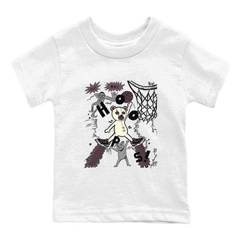 AJ3 A Ma Maniere x Black shirts to match jordans Stop The Bear sneaker match tees A Ma Maniere x Air Jordan 3 “Black” SNRT Sneaker Tees streetwear brand Baby and Youth White 2 cotton tee