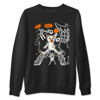 3s Georgia Peach shirt to match jordans Stop The Bear sneaker tees Air Jordan 3 Georgia Peach SNRT Sneaker Release Tees unisex cotton Black 2 crew neck shirt