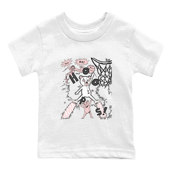 3s Vintage Floral shirt to match jordans Stop The Bear sneaker tees Air Jordan 3 Vintage Floral SNRT sneaker release tees baby toddler White 2 cotton Shirt