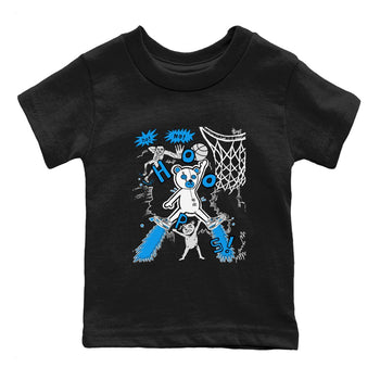 4s Military Blue shirt to match jordans Stop The Bear sneaker tees Air Jordan 4 Military Blue SNRT sneaker release tees baby toddler Black 2 cotton Shirt