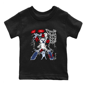 6s Olympic shirt to match jordans Stop The Bear sneaker tees Air Jordan 6 Olympic SNRT sneaker release tees baby toddler Black 2 cotton Shirt