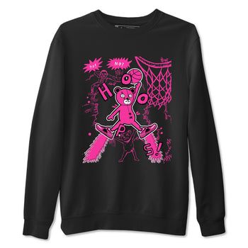 Nike KD 4 Retro Aunt Pearl shirts to match jordans Stop The Bear sneaker match tees Nike KD 4 Aunt Pearl match shoes to clothes SNRT Sneaker Tees unisex cotton Black 2 shirts
