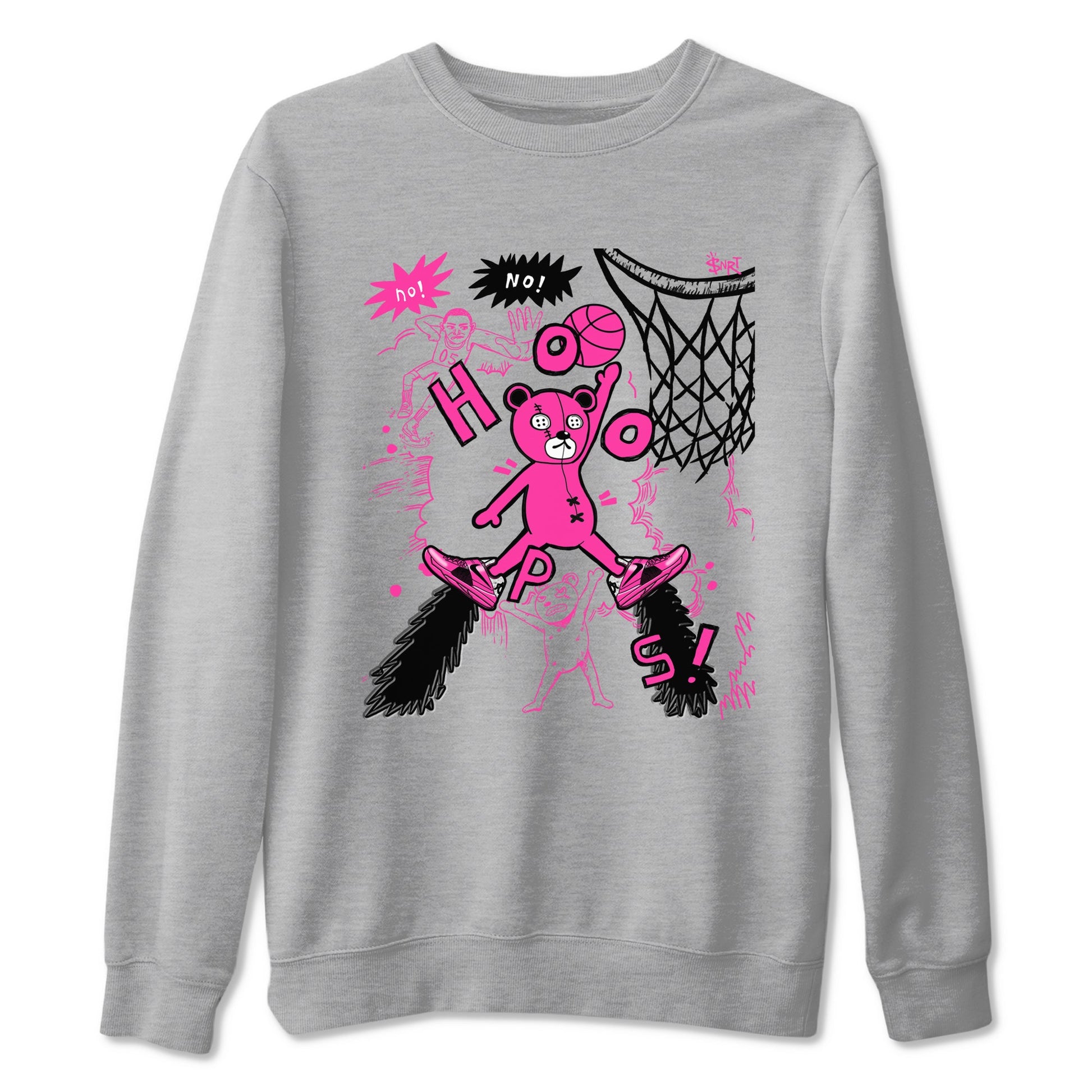 Nike KD 4 Retro Aunt Pearl shirts to match jordans Stop The Bear sneaker match tees Nike KD 4 Aunt Pearl match shoes to clothes SNRT Sneaker Tees unisex cotton Heather Grey 2 shirts