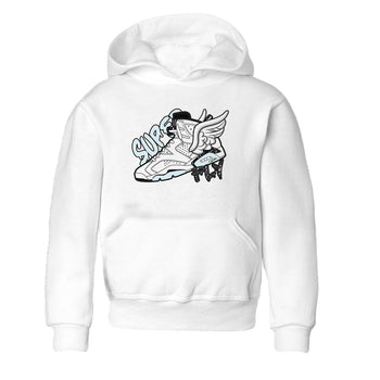 AJ6 White Black shirts to match jordans Super Fly sneaker match tees Air Jordan 6 White Black SNRT Sneaker Tees streetwear brand Baby and Youth White 2 cotton tee