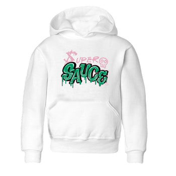 Dunk Low Medium Soft Pink Malachite shirt to match jordans Super Sauce sneaker tees Dunks Medium Soft Pink Malachite Streetwear Brand SNRT Sneaker Release Tees baby toddler White 2 cotton Shirt