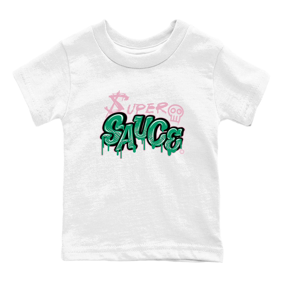 Dunk Low Medium Soft Pink Malachite shirt to match jordans Super Sauce sneaker tees Dunks Medium Soft Pink Malachite Streetwear Brand SNRT Sneaker Release Tees baby toddler White 2 cotton Shirt