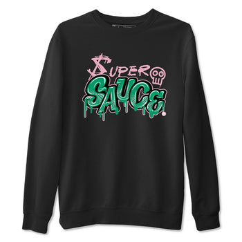 Dunk Low Medium Soft Pink Malachite shirt to match jordans Super Sauce sneaker tees Dunks Medium Soft Pink Malachite Streetwear Brand SNRT Sneaker Release Tees unisex cotton Black 2 crew neck shirt