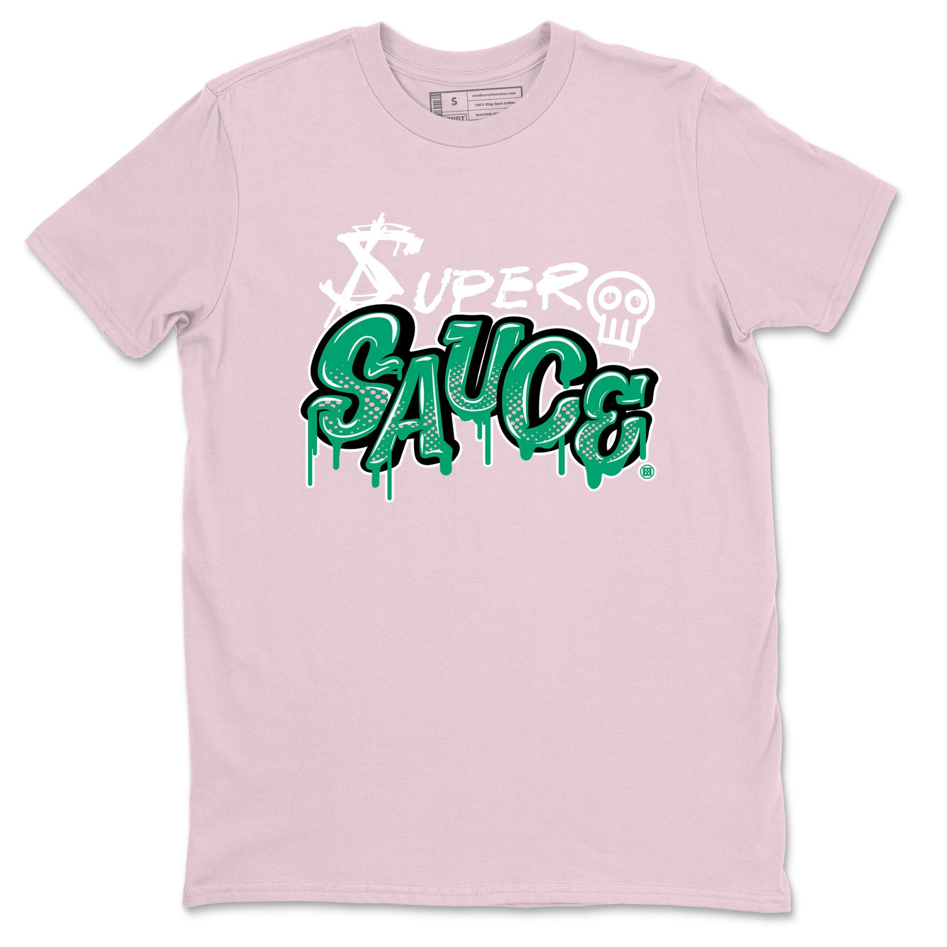 Dunk Low Medium Soft Pink Malachite shirt to match jordans Super Sauce sneaker tees Dunks Medium Soft Pink Malachite Streetwear Brand SNRT Sneaker Release Tees unisex cotton Pink 2 crew neck shirt