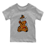 5s Archeao Brown shirts to match jordans Surprise Teddy Bear sneaker match tees Air Jordan 5 Archeao Brown SNRT Sneaker Release Tees Youth Baby Heather Grey 2 crew neck shirts