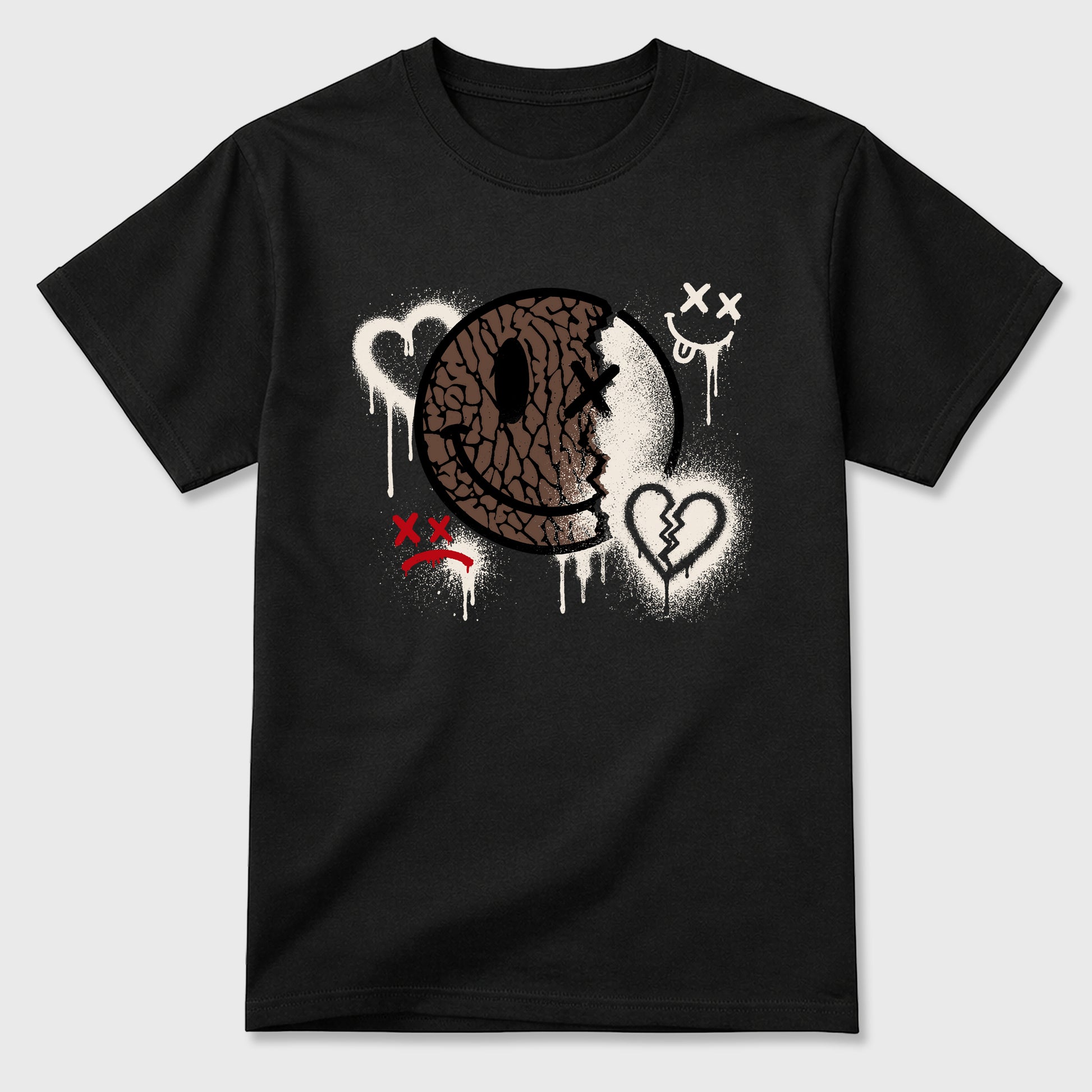 Sweet Damage Graphic T-Shirt sneaker match tee designed for the Air Jordan 3 World's Best Dad, featuring coordinated color options for a perfect streetwear match. Black 2 shirt.