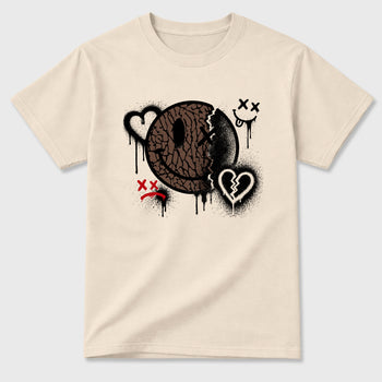 Sweet Damage Graphic T-Shirt sneaker match tee designed for the Air Jordan 3 World's Best Dad, featuring coordinated color options for a perfect streetwear match. Natural 2 shirt.