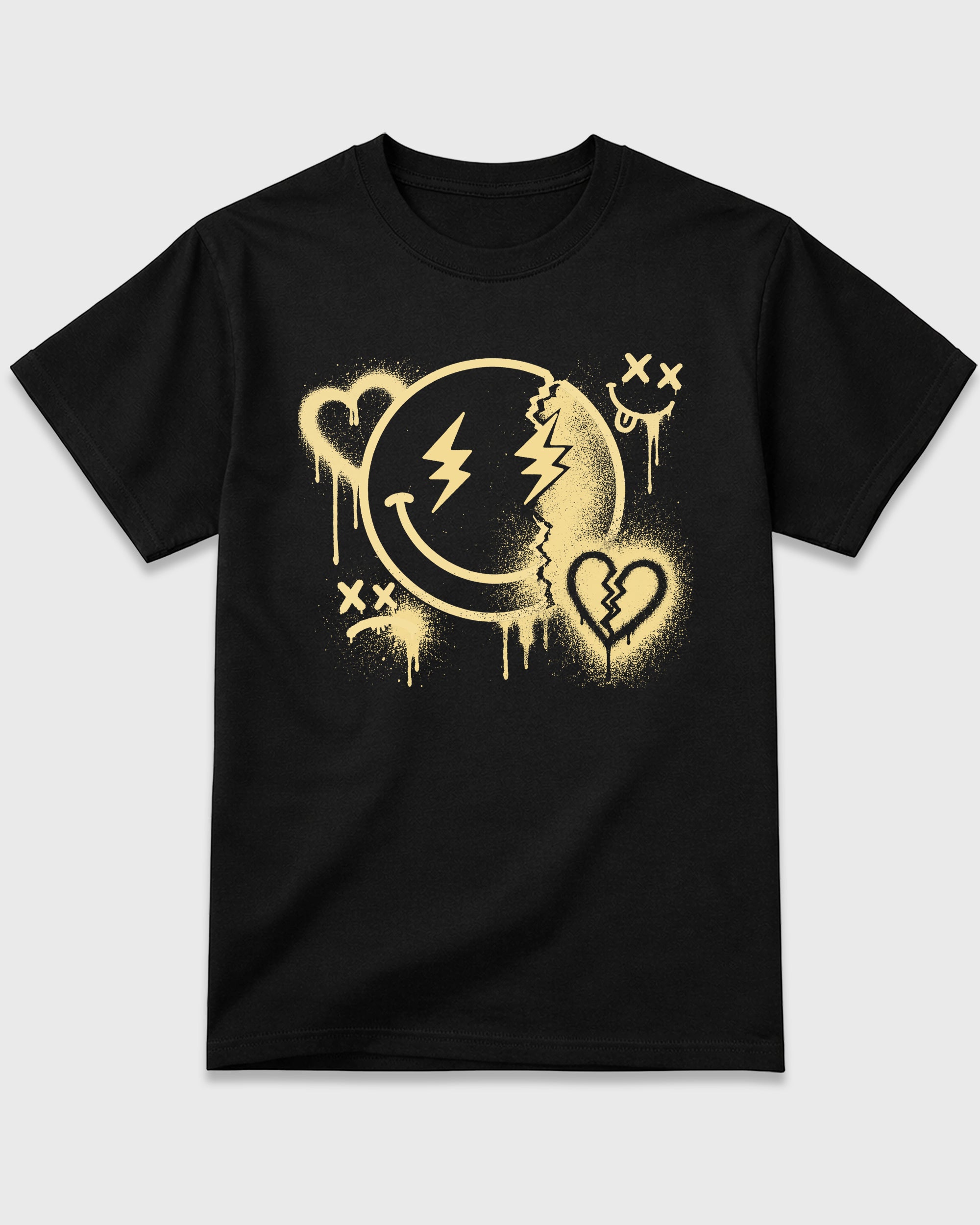 Sweet Damage Graphic T-Shirt featuring original streetwear artwork designed to match the Air Jordan 4 X J Balvin 'Amazonas'. Black 2 Graphic T-Shirt.