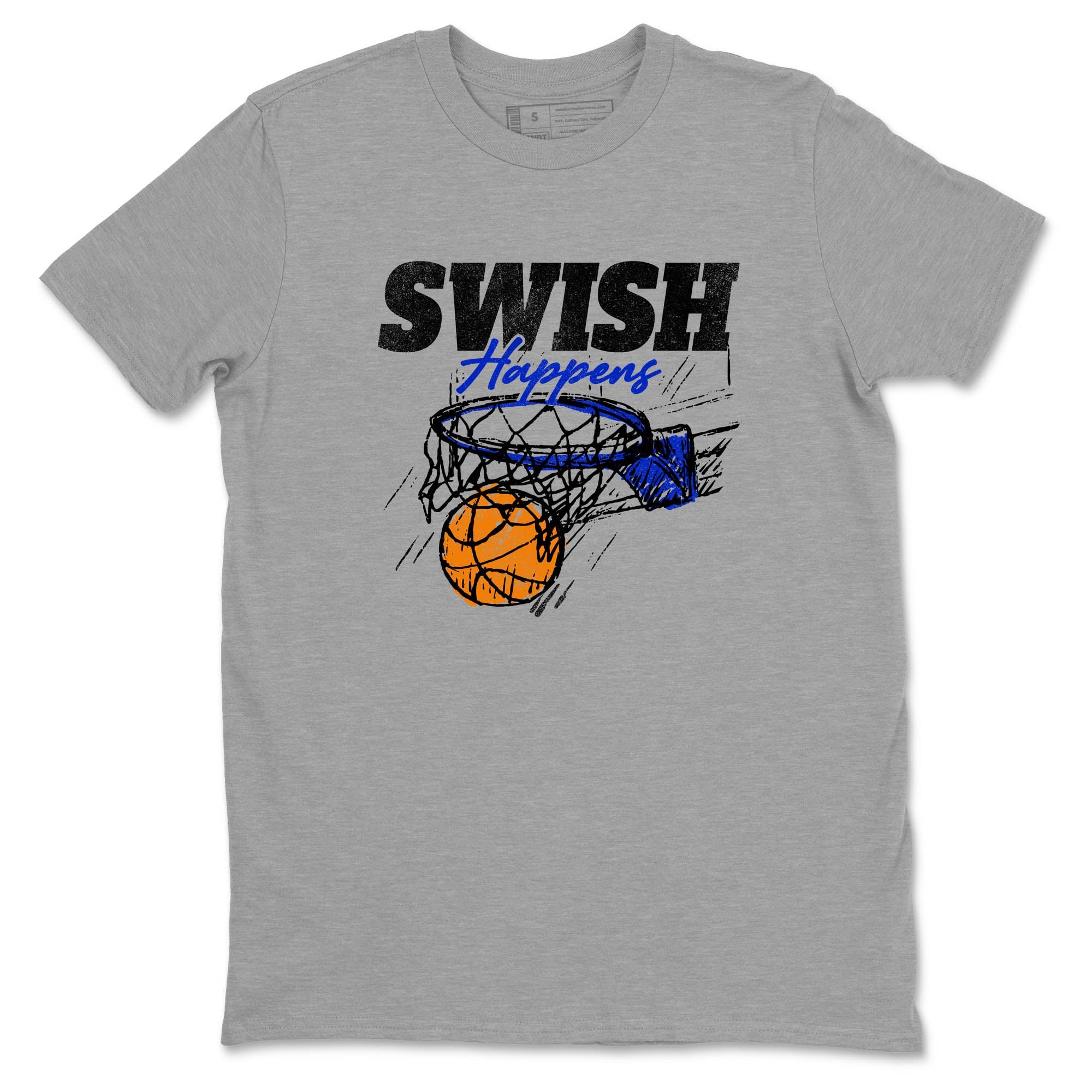 Sneaker Threads – Sneaker Tees To Match Nike KD 17 Penny – Swish Happens Graphic Tee Heather Grey 2. Perfect for Jordan releases 2025 colorways. Perfect for Kevin Durant basketball sneaker releases and retro Penny-inspired 2025 colorways.