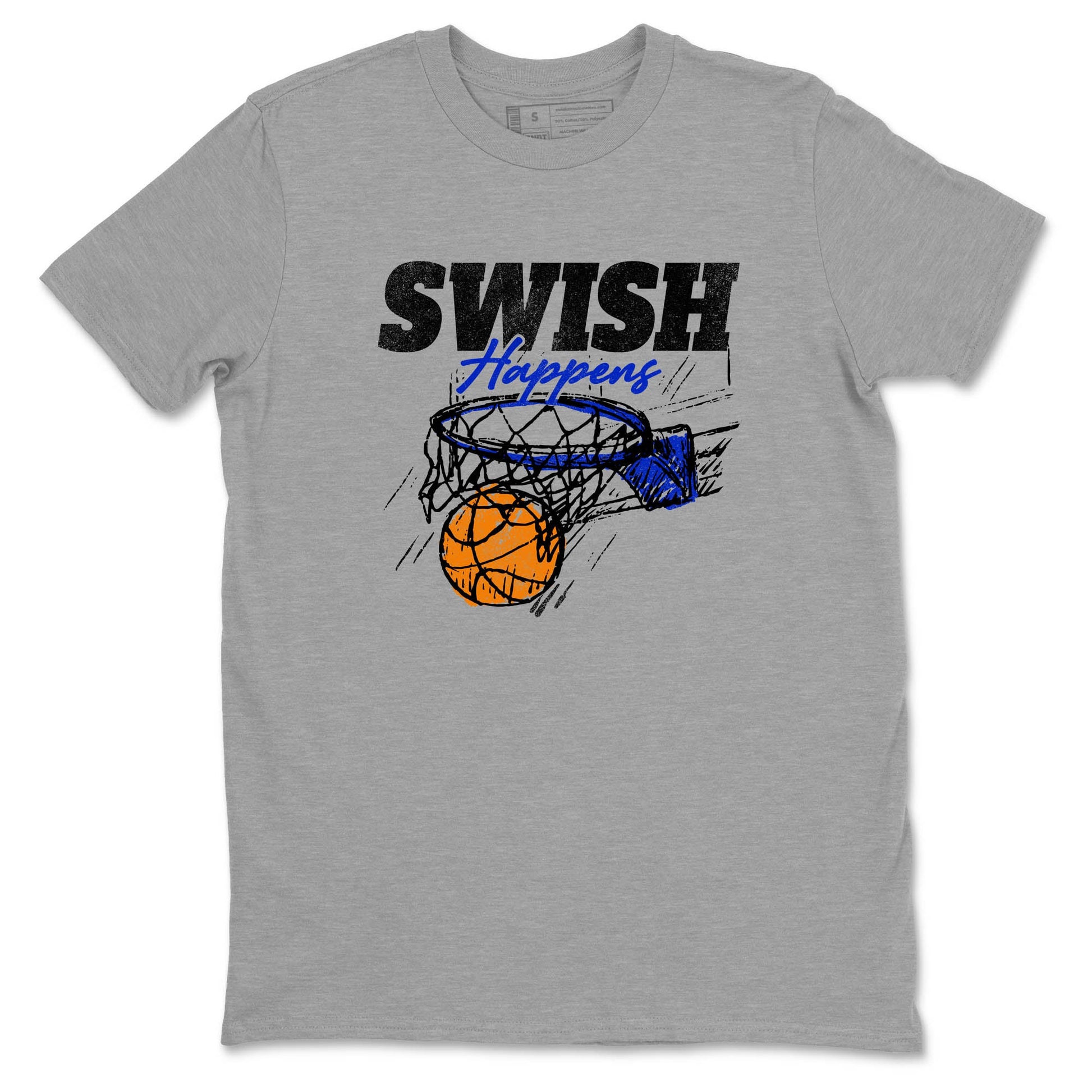 Sneaker Threads – Sneaker Tees To Match Nike KD 17 Penny – Swish Happens Graphic Tee Heather Grey 2. Perfect for Jordan releases 2025 colorways. Perfect for Kevin Durant basketball sneaker releases and retro Penny-inspired 2025 colorways.