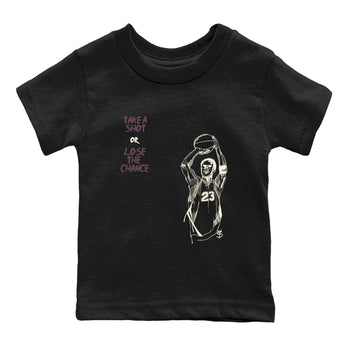 3s A Ma Maniere x Black shirts to match jordans Take A Shot sneaker match tees A Ma Maniére Air Jordan 3 Black And Flat Pewter SNRT Sneaker Release Tees Youth Baby Black 2 crew neck shirts