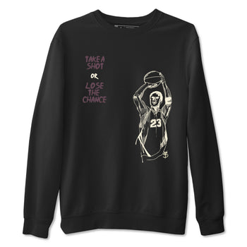 3s A Ma Maniere x Black shirts to match jordans Take A Shot sneaker match tees A Ma Maniére Air Jordan 3 Black And Flat Pewter SNRT Sneaker Release Tees unisex cotton Black 2 crew neck shirts