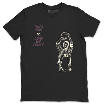 3s A Ma Maniere x Black shirts to match jordans Take A Shot sneaker match tees A Ma Maniére Air Jordan 3 Black And Flat Pewter SNRT Sneaker Release Tees unisex cotton Black 2 crew neck shirts