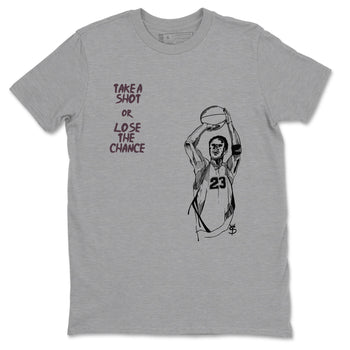 3s A Ma Maniere x Black shirts to match jordans Take A Shot sneaker match tees A Ma Maniére Air Jordan 3 Black And Flat Pewter SNRT Sneaker Release Tees unisex cotton Heather Grey 2 crew neck shirts