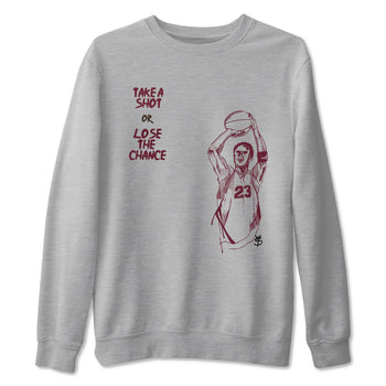 3s A Ma Maniere x Burgundy Crush shirts to match jordans Take A Shot sneaker match tees A Ma Maniére Air Jordan 3 Burgundy Crush SNRT Sneaker Release Tees unisex cotton Heather Grey 2 crew neck shirts