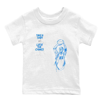 3s Lucky Shorts shirts to match jordans Take A Shot best t shirts to wear with jordans Air Jordan 3 Lucky Shorts match shoes to clothes SNRT Sneaker Tees Youth Baby White 2 tee