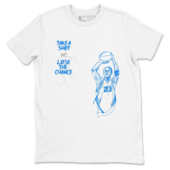 3s Lucky Shorts shirts to match jordans Take A Shot best t shirts to wear with jordans Air Jordan 3 Lucky Shorts match shoes to clothes SNRT Sneaker Tees unisex cotton White 2 shirts