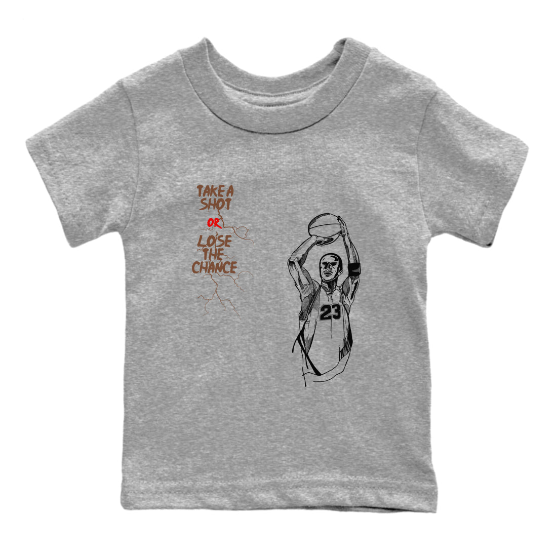 9s Olive shirts to match jordans Take A Shot sneaker match tees Air Jordan 9 Olive match shoes to clothes SNRT Sneaker Tees Youth Baby Heather Grey 2 tee