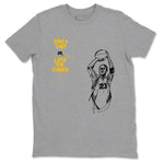 Dunk High Pollen shirts to match jordans Take A Shot sneaker match tees Dunk High Pollen match shoes to clothes SNRT Sneaker Tees unisex cotton Heather Grey 2 shirts