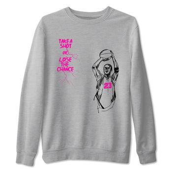 Nike KD 4 Retro Aunt Pearl shirts to match jordans Take A Shot sneaker match tees Nike KD 4 Aunt Pearl match shoes to clothes SNRT Sneaker Tees unisex cotton Heather Grey 2 shirts