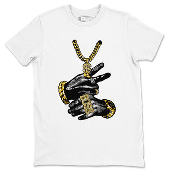 Air Jordan 1 High OG Black Metallic Gold shirts to match jordans Tatto Hands sneaker match tees Air Jordan 1 Retrp Black Metallic Gold Sneaker Shirts SNRT Sneaker Tees streetwear brand White 2 unisex cotton tee