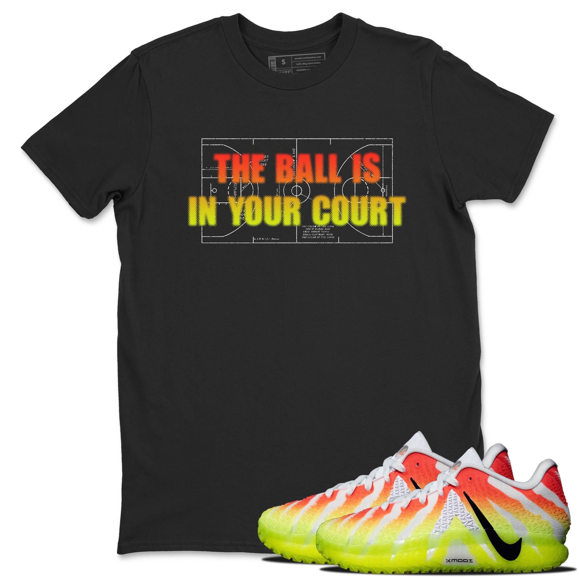 Sneaker Threads – Sneaker Tees To Match Nike JA 3 Under The Christmas Tree – The Ball Is In Your Court Graphic Tee Black 1. Perfect for Jordan releases 2025 colorways. Perfect for Ja Morant sneaker releases and Christmas 2025 colorways.