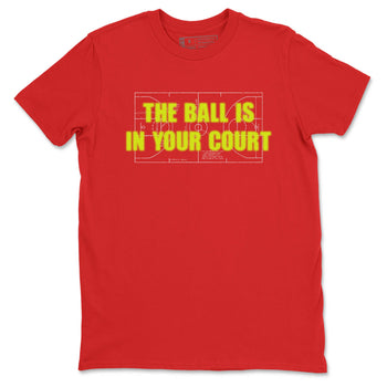 Sneaker Threads – Sneaker Tees To Match Nike JA 3 Under The Christmas Tree – The Ball Is In Your Court Graphic Tee Red 2. Perfect for Jordan releases 2025 colorways. Perfect for Ja Morant sneaker releases and Christmas 2025 colorways.