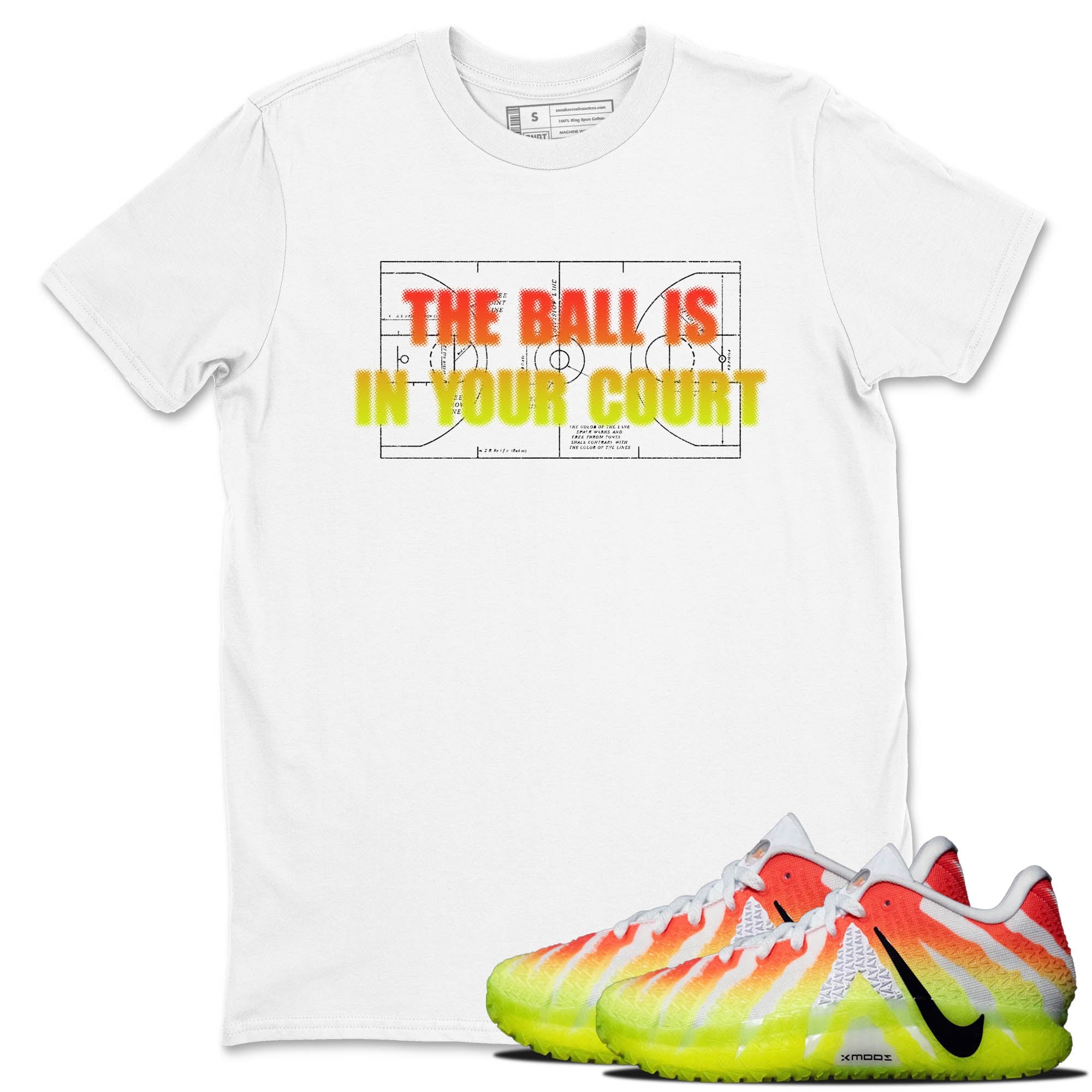 Sneaker Threads – Sneaker Tees To Match Nike JA 3 Under The Christmas Tree – The Ball Is In Your Court Graphic Tee White 1. Perfect for Jordan releases 2025 colorways. Perfect for Ja Morant sneaker releases and Christmas 2025 colorways.