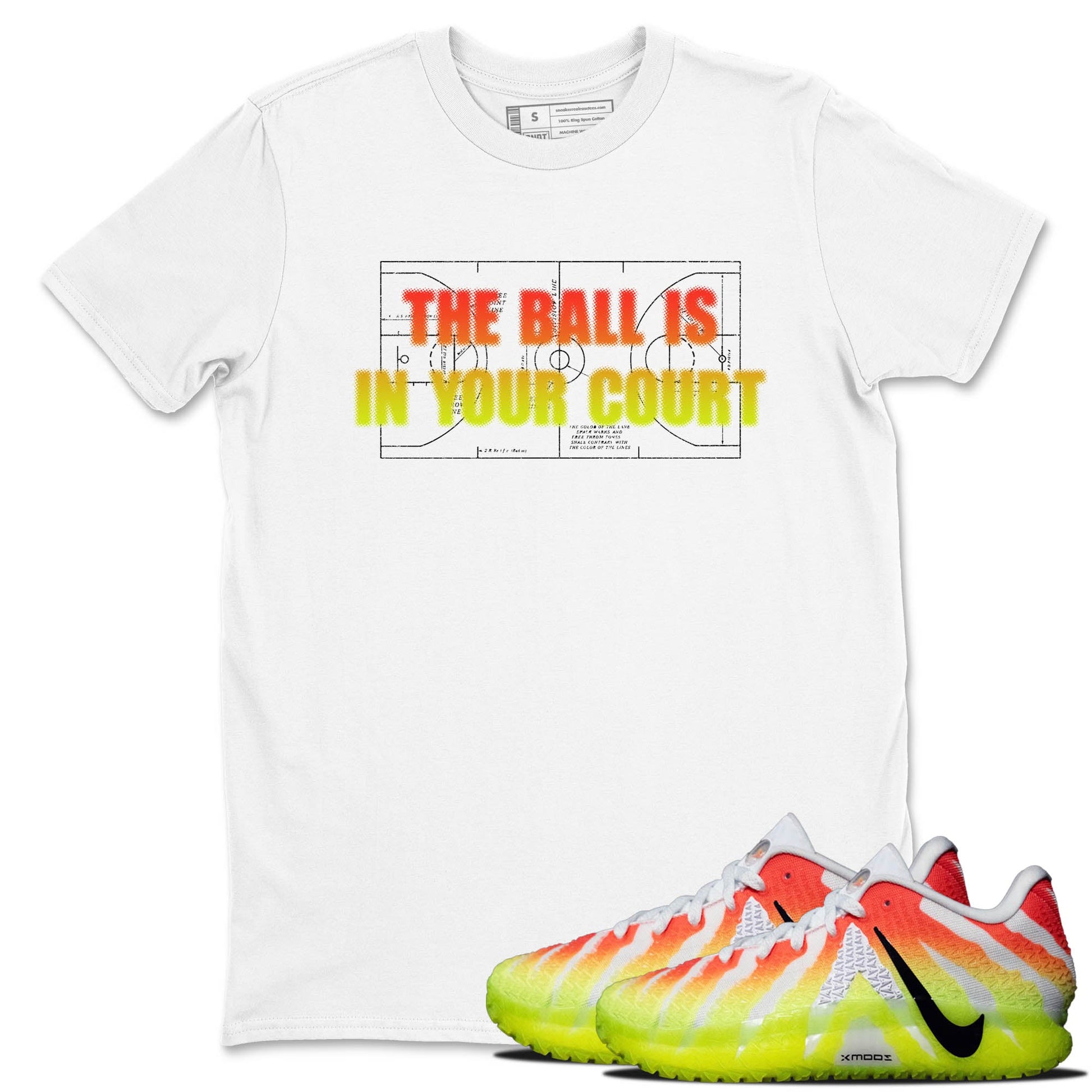 Sneaker Threads – Sneaker Tees To Match Nike JA 3 Under The Christmas Tree – The Ball Is In Your Court Graphic Tee White 1. Perfect for Jordan releases 2025 colorways. Perfect for Ja Morant sneaker releases and Christmas 2025 colorways.