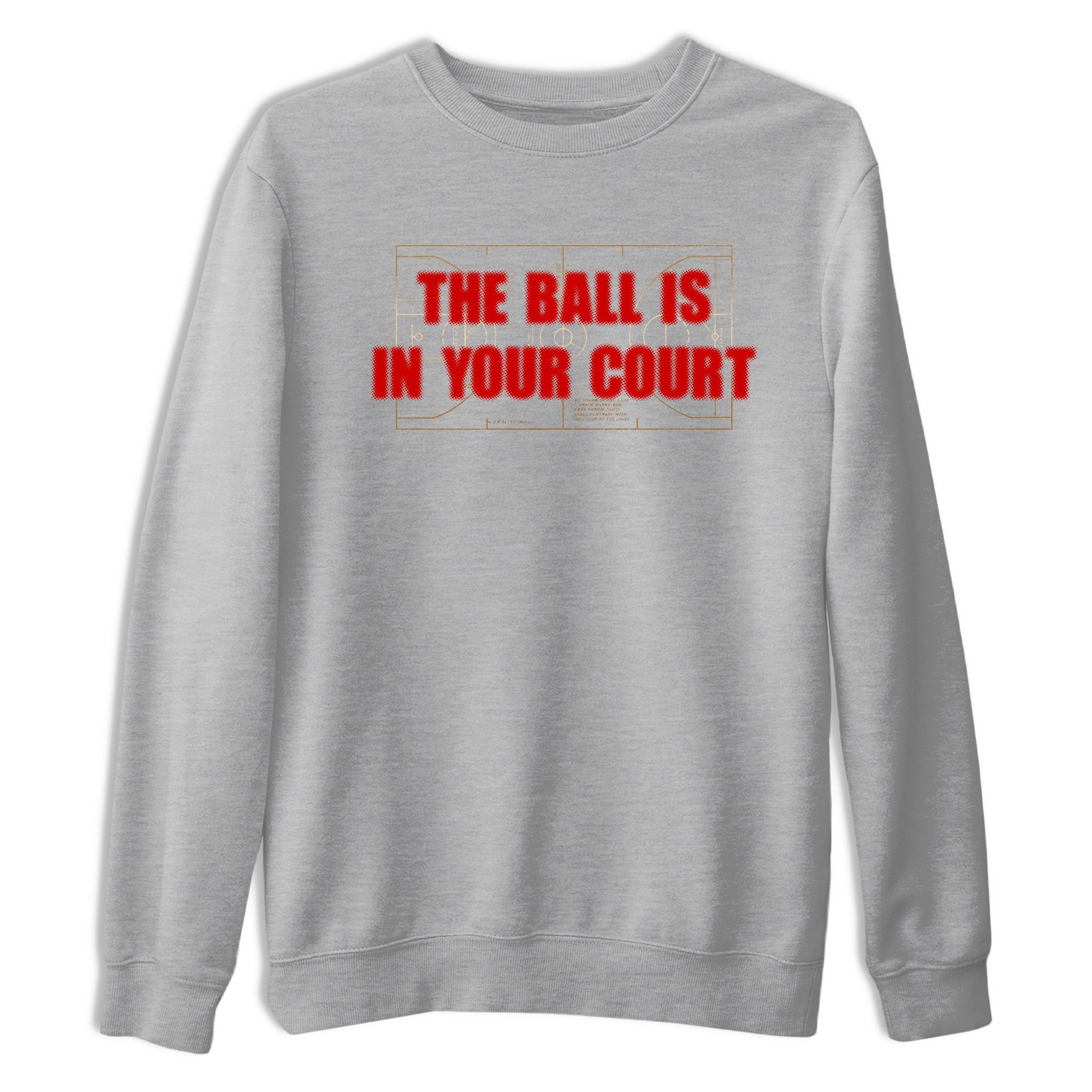 Sneaker match tees – Sneaker Tees To Match Nike KB 9 China Shoes KB 9 University Red and Metallic Gold – The Ball Is In Your Court Tee Heather Grey 2