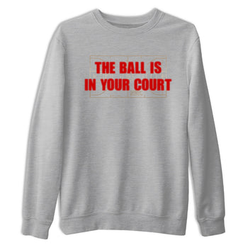 Sneaker match tees – Sneaker Tees To Match Nike KB 9 China Shoes KB 9 University Red and Metallic Gold – The Ball Is In Your Court Tee Heather Grey 2