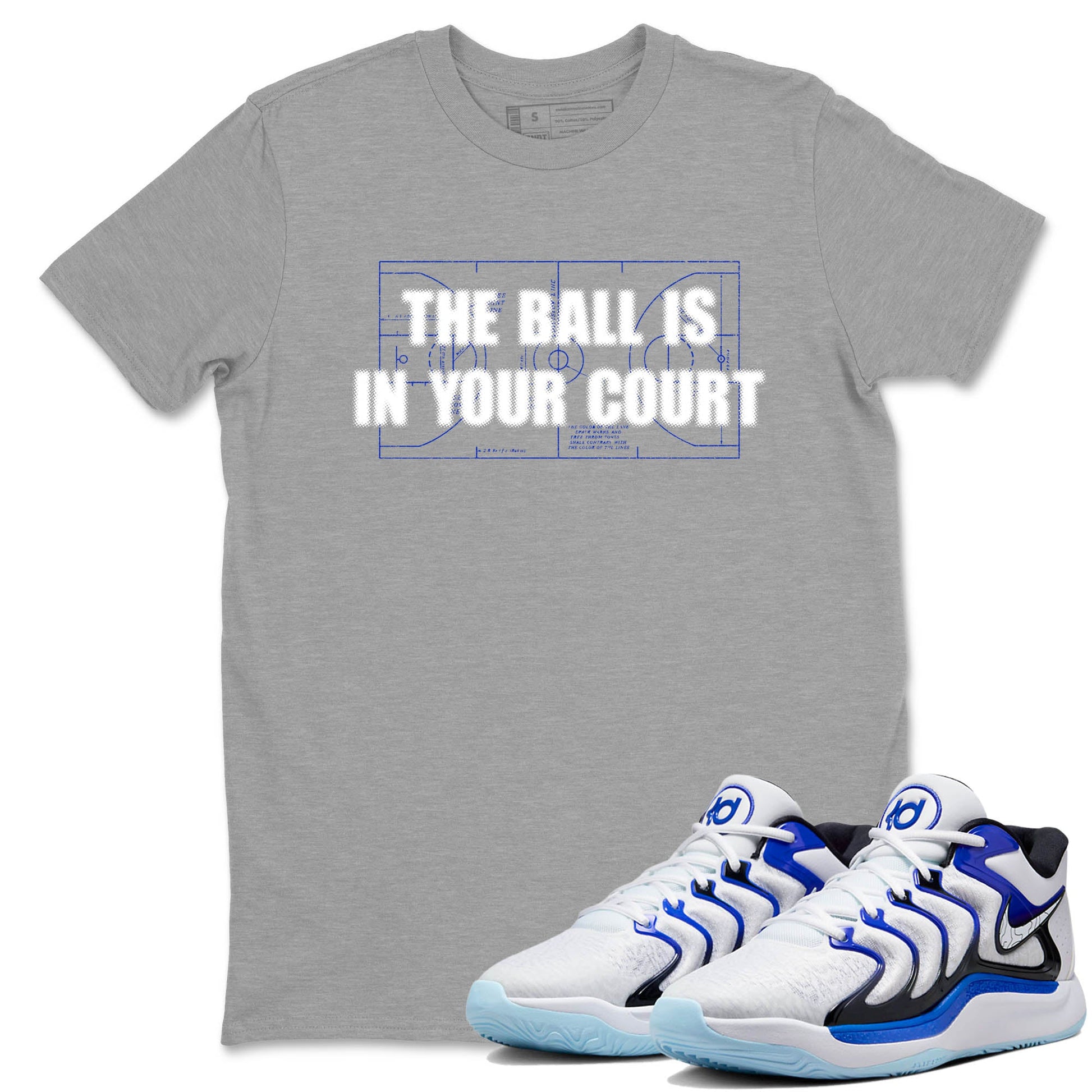 Sneaker Threads – Sneaker Tees To Match Nike KD 17 Penny – The Ball Is In Your Court Graphic Tee Heather Grey 1. Perfect for Jordan releases 2025 colorways. Perfect for Kevin Durant basketball sneaker releases and retro Penny-inspired 2025 colorways.