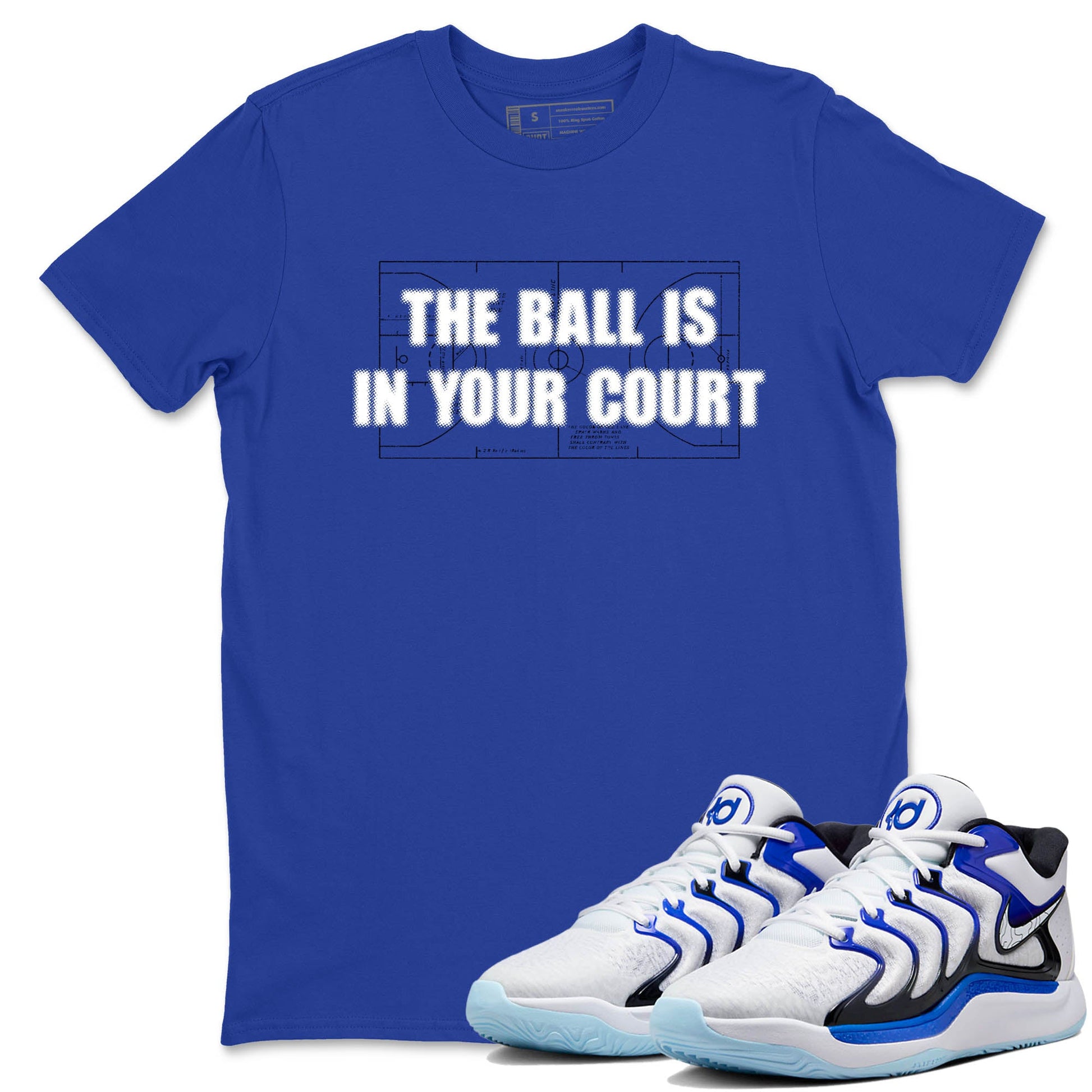 Sneaker Threads – Sneaker Tees To Match Nike KD 17 Penny – The Ball Is In Your Court Graphic Tee Royal Blue 1. Perfect for Jordan releases 2025 colorways. Perfect for Kevin Durant basketball sneaker releases and retro Penny-inspired 2025 colorways.