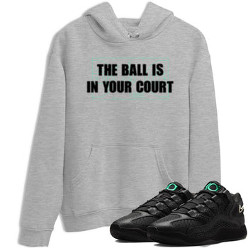 Sneaker Threads – Sneaker Tees To Match Nike KD 18 Black Label – The Ball Is In Your Court Graphic Tee Heather Grey 1. Perfect for Jordan releases 2025 colorways. Perfect for Kevin Durant basketball sneaker releases and all-black performance colorways for 2025 hoopers. 