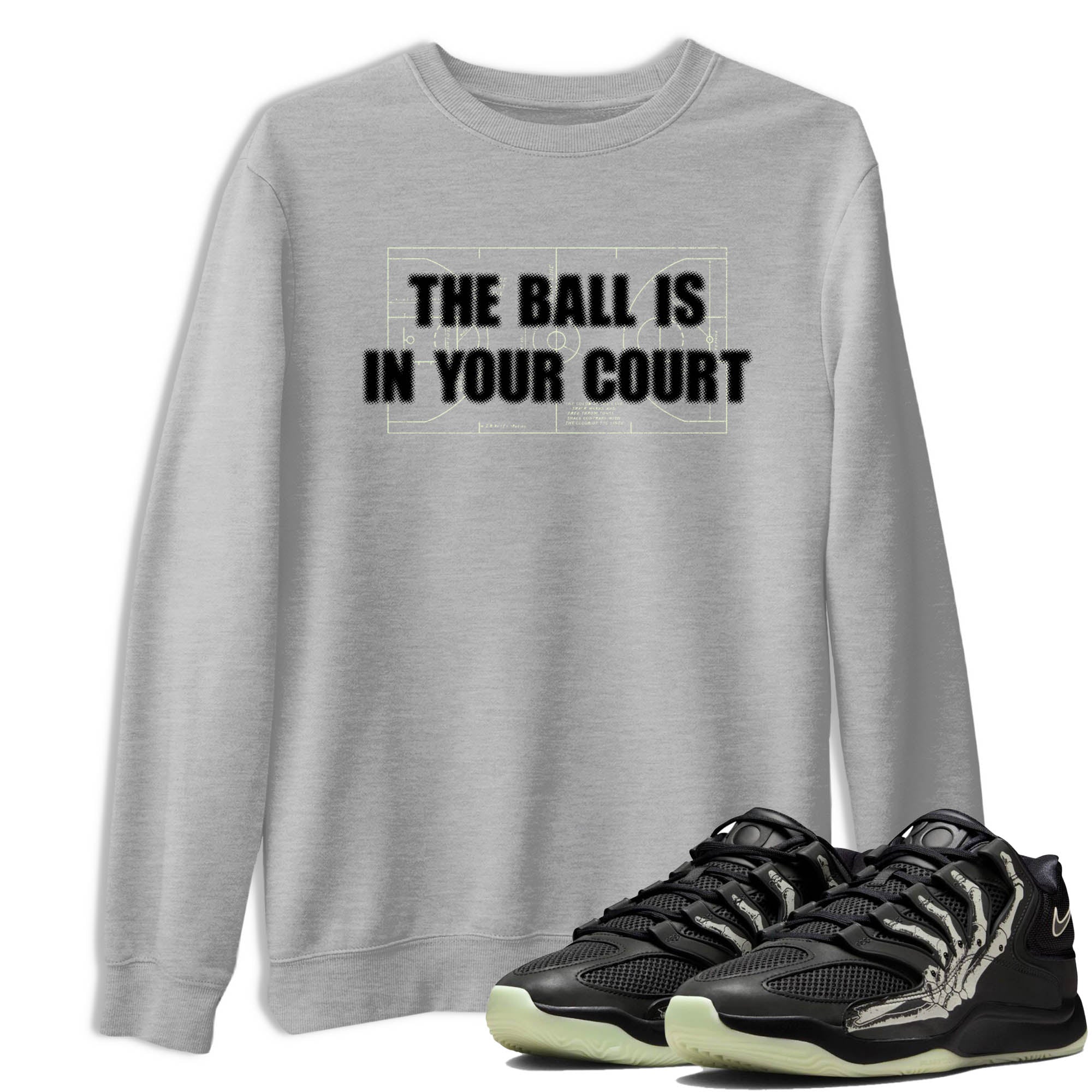 Sneaker Threads – Sneaker Tees To Match Nike KD 18 Halloween – The Ball Is In Your Court Graphic Tee Heather Grey 1. Perfect for Jordan releases 2025 colorways. Perfect for Kevin Durant sneaker releases and Halloween 2025 colorways.