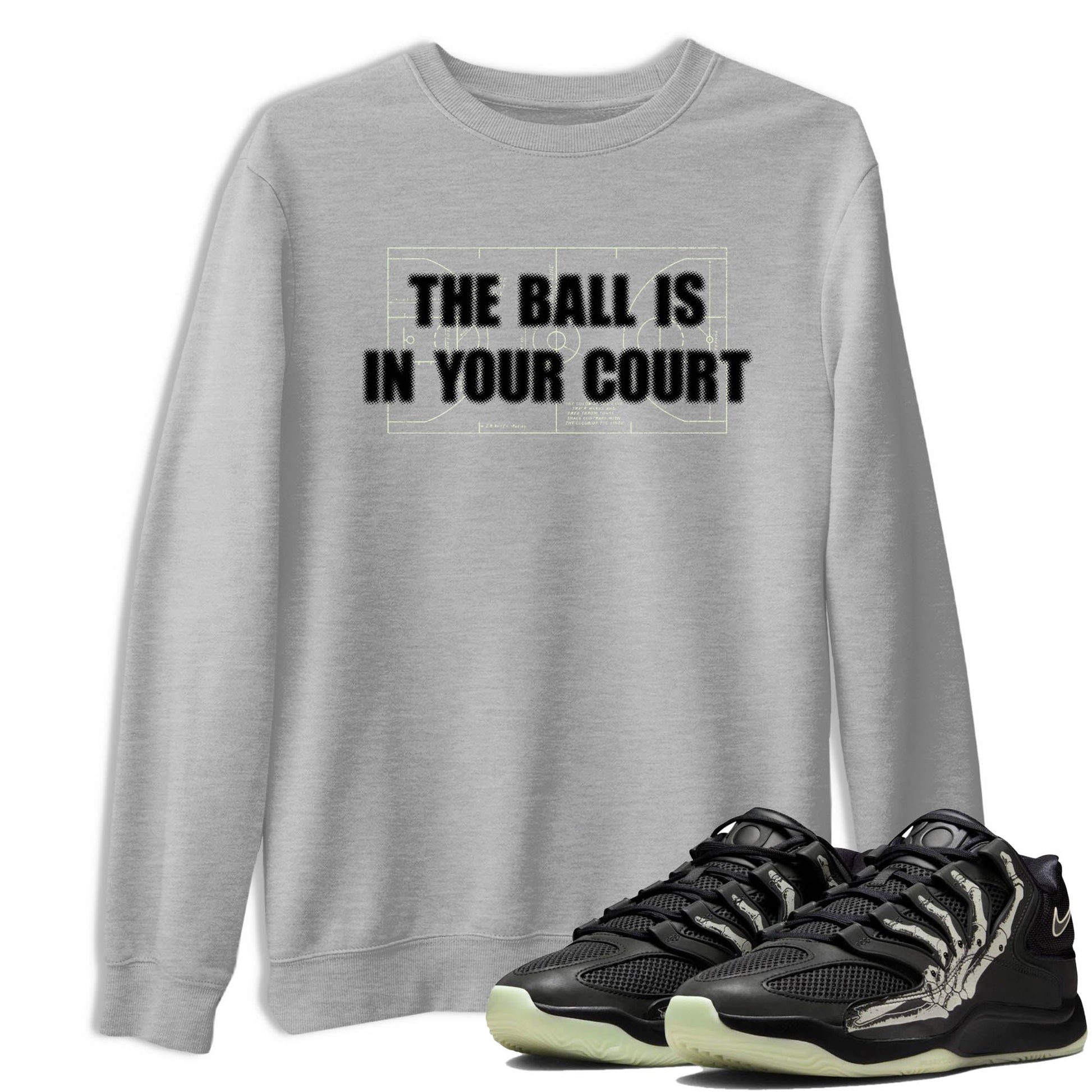 Sneaker Threads – Sneaker Tees To Match Nike KD 18 Halloween – The Ball Is In Your Court Graphic Tee Heather Grey 1. Perfect for Jordan releases 2025 colorways. Perfect for Kevin Durant sneaker releases and Halloween 2025 colorways.
