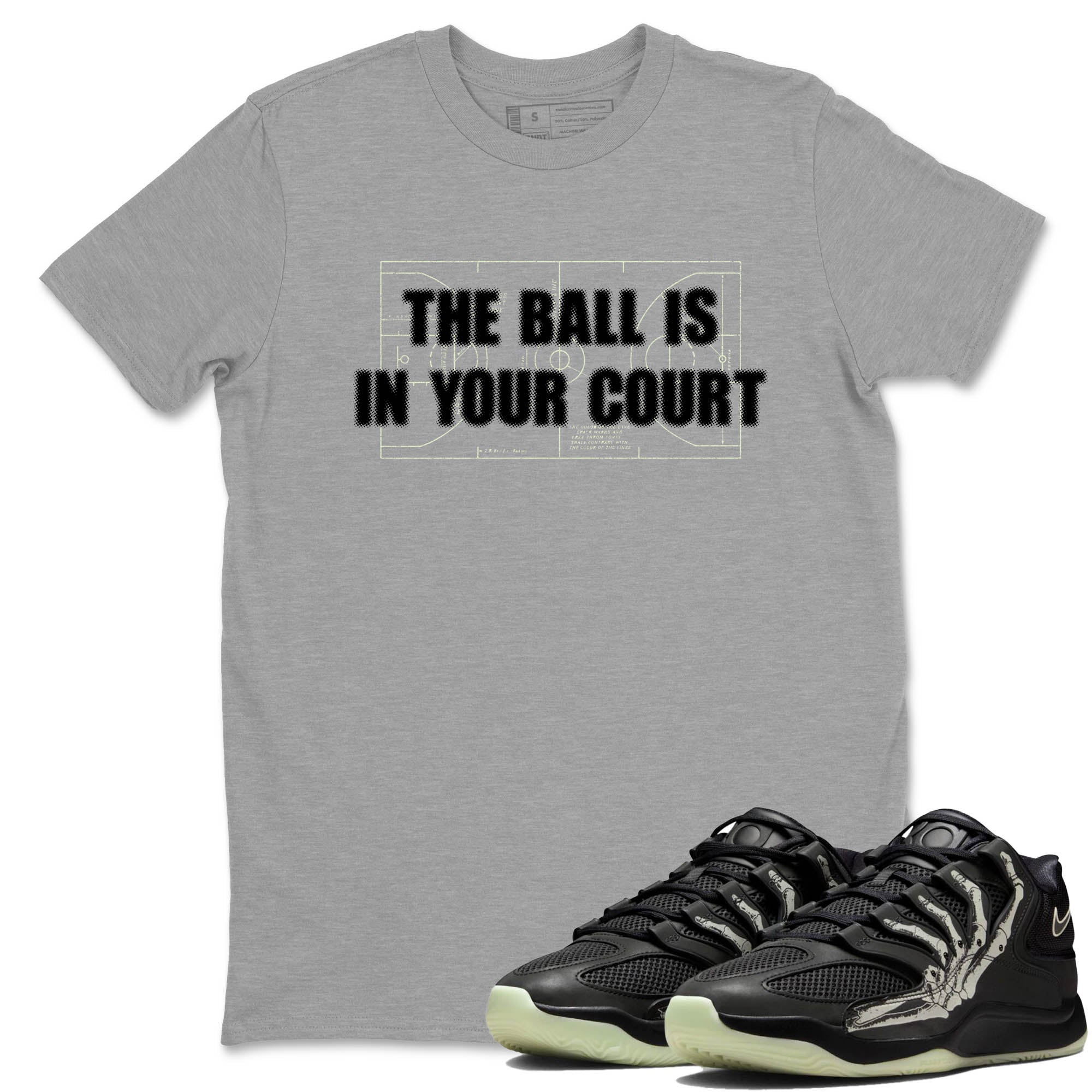 Sneaker Threads – Sneaker Tees To Match Nike KD 18 Halloween – The Ball Is In Your Court Graphic Tee Heather Grey 1. Perfect for Jordan releases 2025 colorways. Perfect for Kevin Durant sneaker releases and Halloween 2025 colorways.