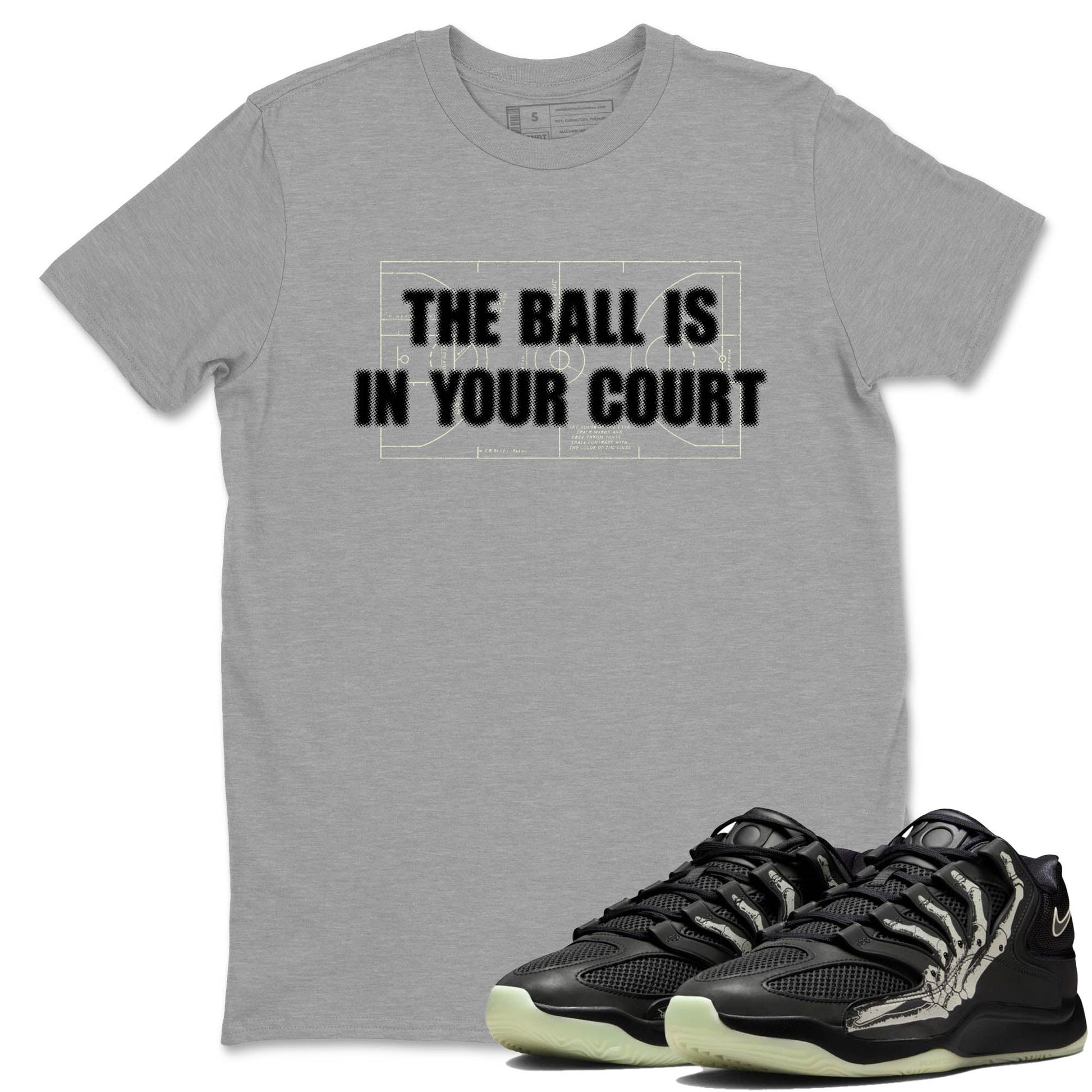 Sneaker Threads – Sneaker Tees To Match Nike KD 18 Halloween – The Ball Is In Your Court Graphic Tee Heather Grey 1. Perfect for Jordan releases 2025 colorways. Perfect for Kevin Durant sneaker releases and Halloween 2025 colorways.