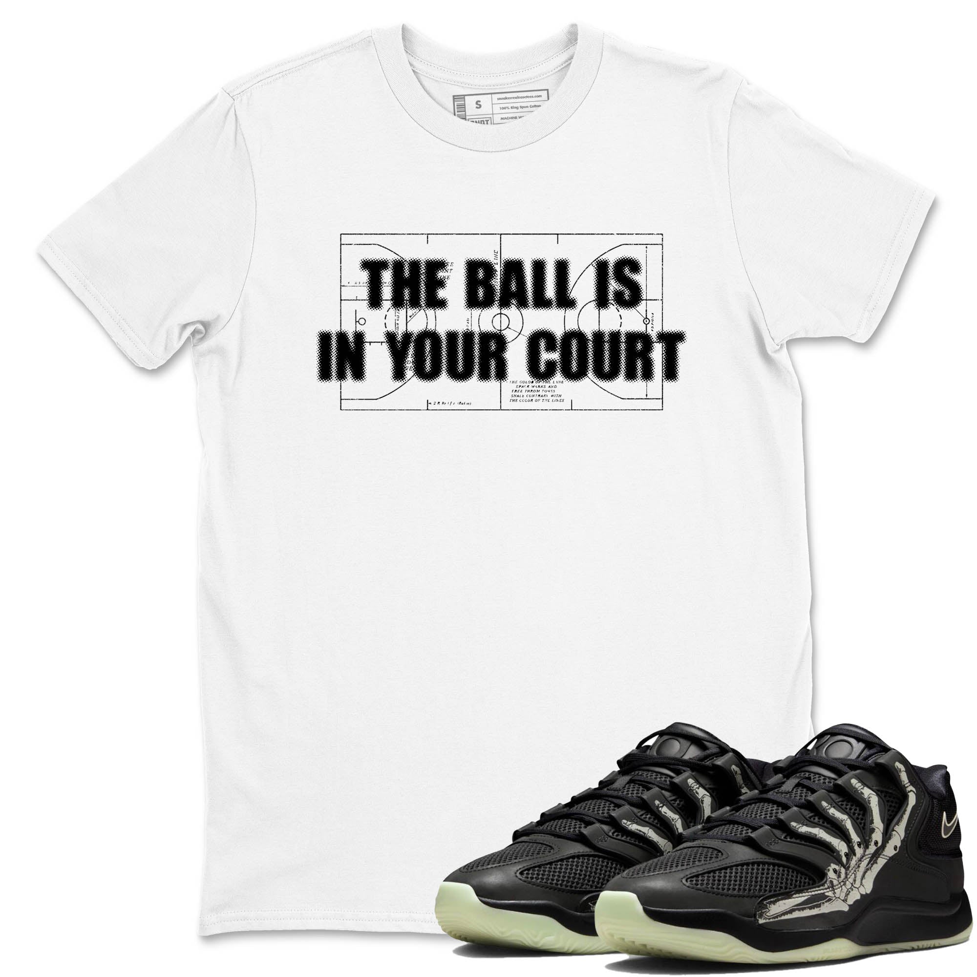 Sneaker Threads – Sneaker Tees To Match Nike KD 18 Halloween – The Ball Is In Your Court Graphic Tee White 1. Perfect for Jordan releases 2025 colorways. Perfect for Kevin Durant sneaker releases and Halloween 2025 colorways.