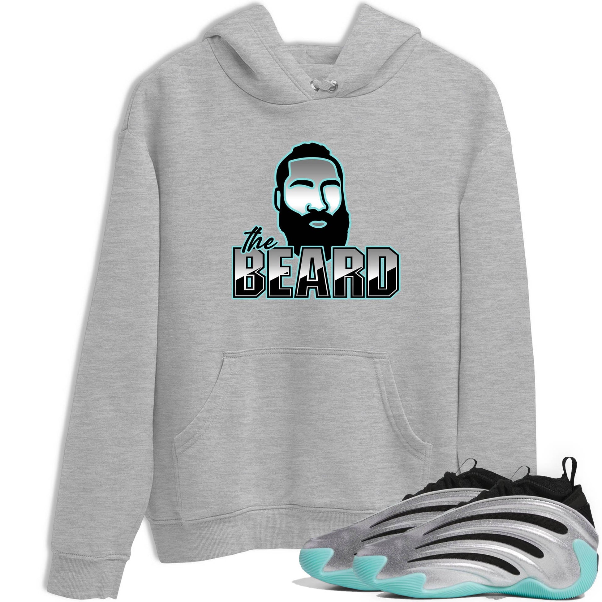 Sneaker Threads – Sneaker Tees To Match Adidas Harden Vol. 9 Uno Chain – The Beard Graphic Tee Heather Grey 1. Perfect for Jordan releases 2025 colorways.
