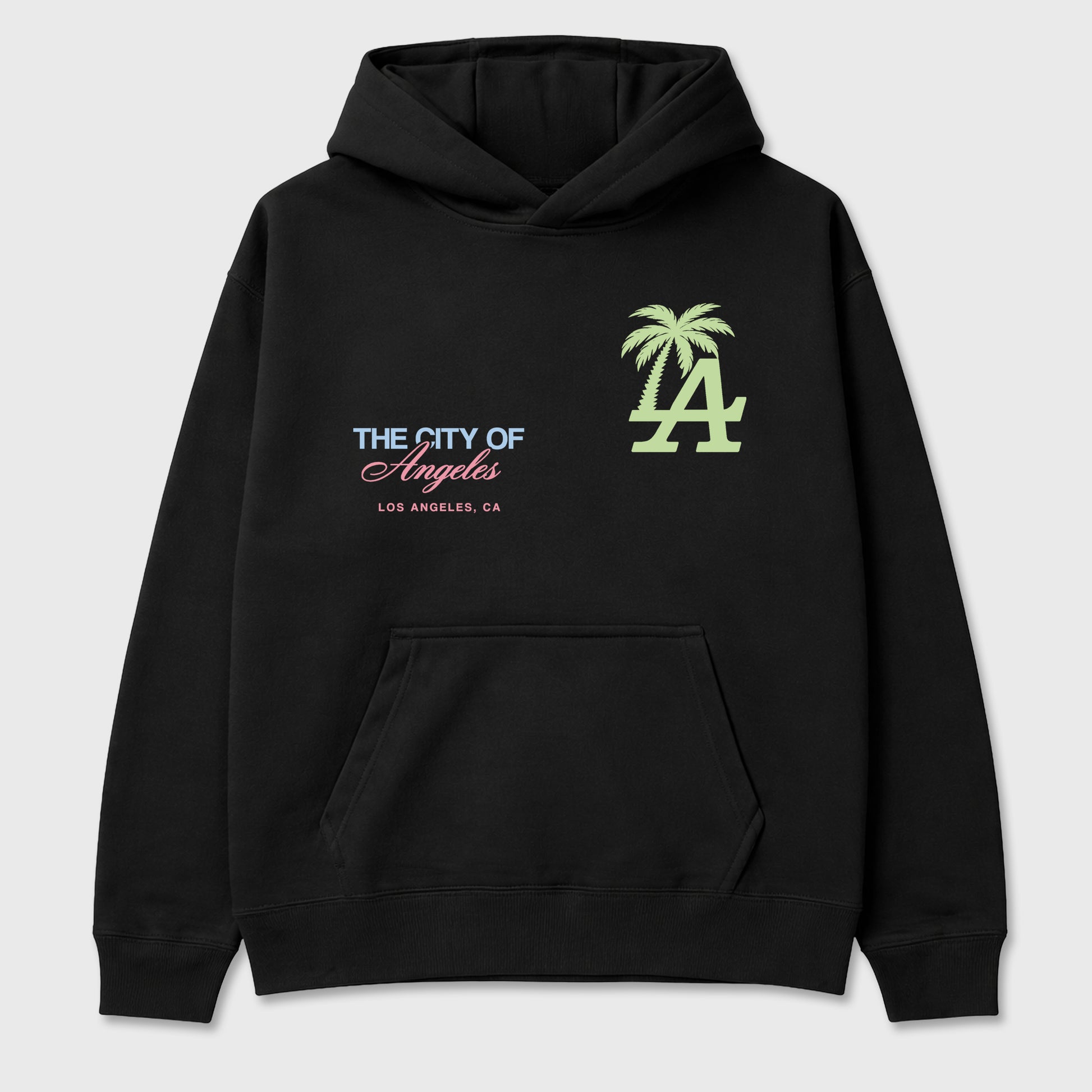Sneaker match tees – Sneaker Tees To Match Air Jordan 3 Jade Aura Shoes – The City Of Angeles Tee Black 2