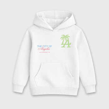 Sneaker match tees – Sneaker Tees To Match Air Jordan 3 Jade Aura Shoes – The City Of Angeles Kids T-Shirt White 2